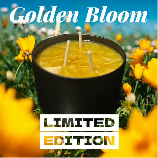 Golden Bloom 8 oz Candle